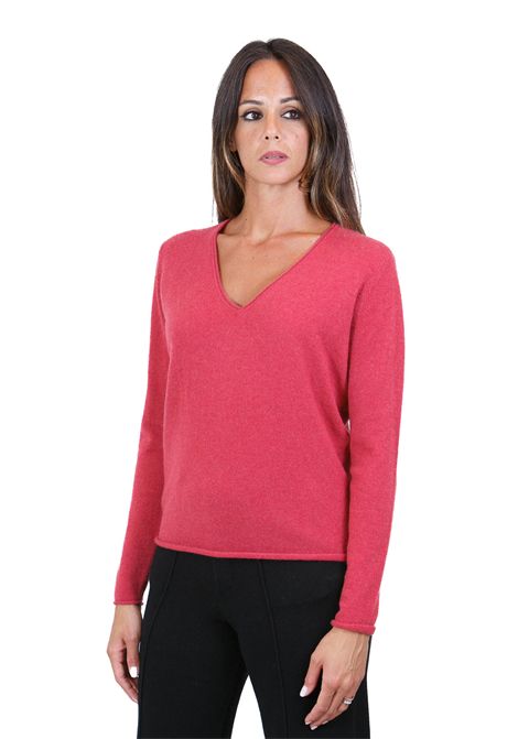 SCOLLO A V NOT SHY | Maglie | ASPEN-4702500CGARNET